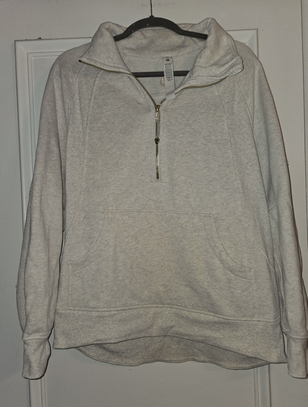 Lululemon Cozy Half-Zip Pullover Sweater - Cream